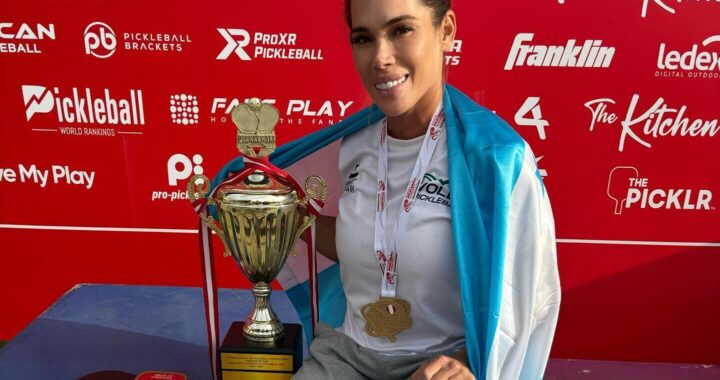 Gaby del Campo es campeona en un novedoso deporte