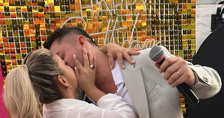 Junior Rodríguez y Fátima Román celebran el amor con una emotiva dedicatoria