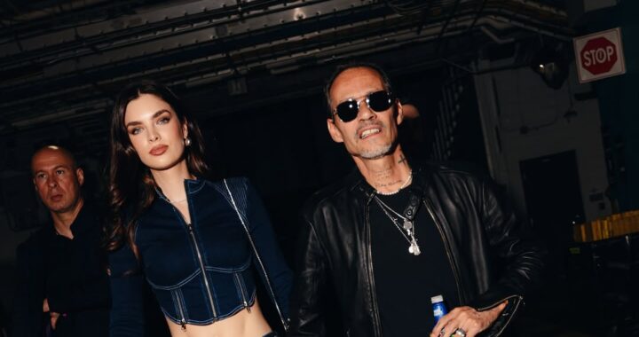  Nadia Ferreira lanza su perfume y Marc Anthony reacciona con puro corazón