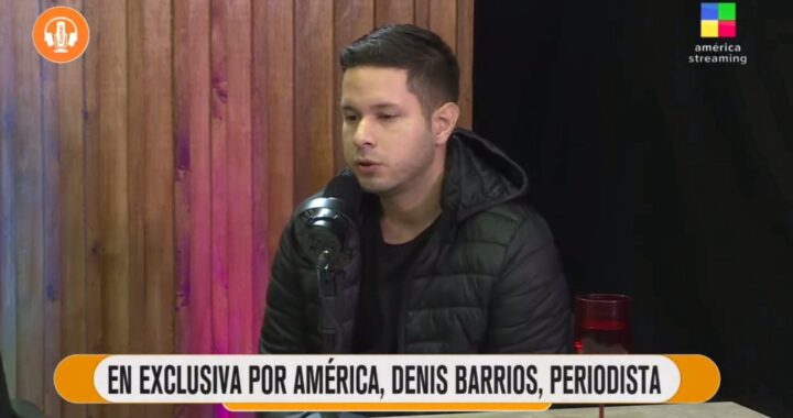 Denis Barrios rompió el silencio tras los dichos de Fernanda Robles