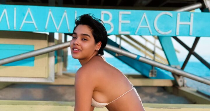 Aye Alfonso brilla en Miami entre música, playa y estilo propio