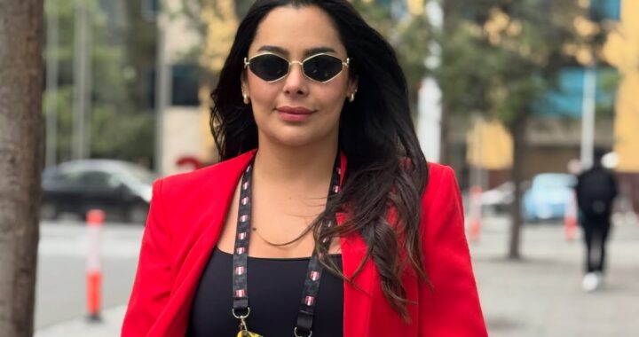 Larissa Riquelme debutó como periodista en Perú y sufrió un intento de boicot