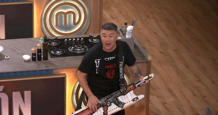 Pablo Lescano se despidió de MasterChef Celebrity con cumbia, risas y emoción