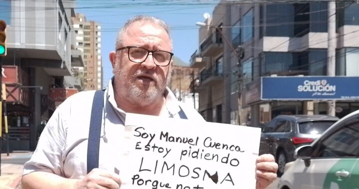 La dura confesión de Manu Cuenca, del Canal 9 a pedir ayuda en la calle