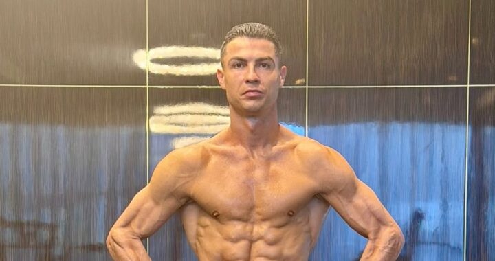 Cristiano Ronaldo desafía al tiempo y vuelve a impactar con su físico a los 40