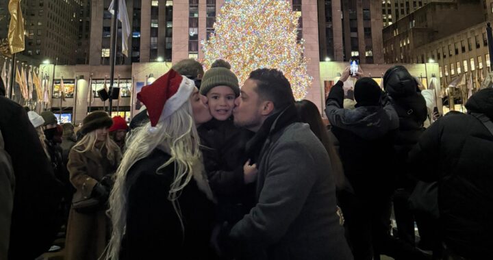 ¡Navidad de cuento! Lilian Ruíz deslumbra en la Gran Manzana