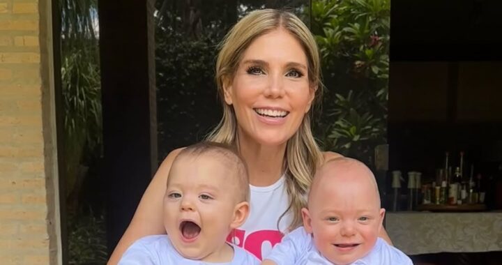 Sanie López Garelli celebra el primer año de sus mellizos y su bautizo en un día especial