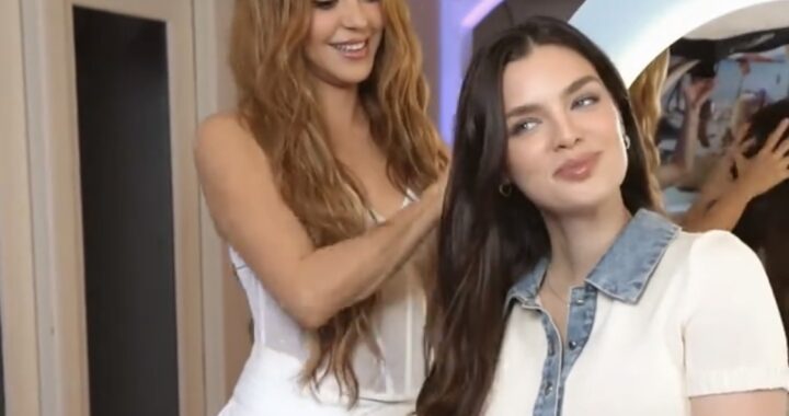 Shakira elige a Nadia Ferreira como imagen de su nueva marca capilar Isima