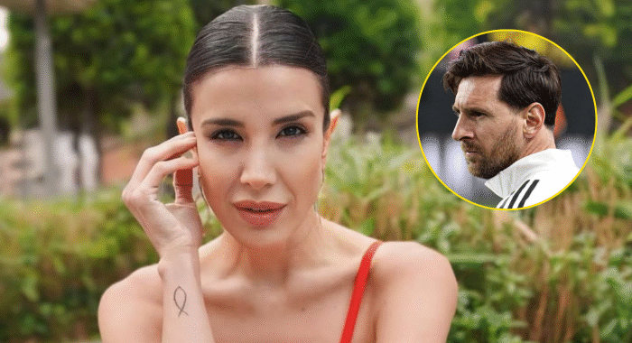 Andrea Rincón sorprende al revelar un supuesto vínculo sentimental con Lionel Messi 
