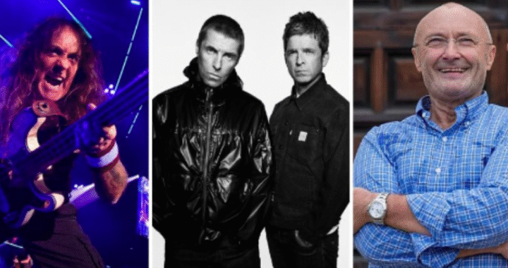 ¡Histórico! Phil Collins, Iron Maiden y Oasis entran al Salón de la Fama del Rock
