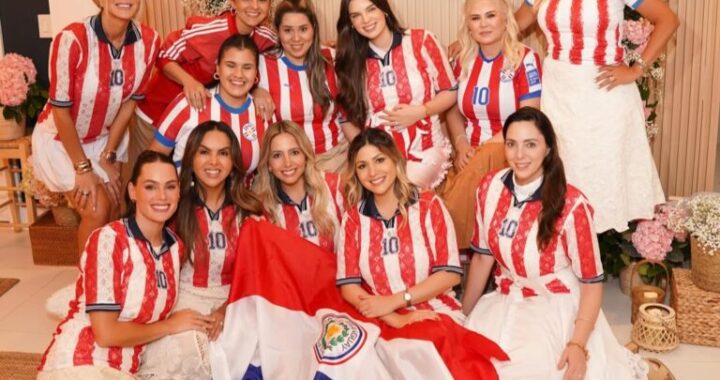 Vori vori y chipa guasu coronaron el folclórico baby shower de Nadia Ferreira