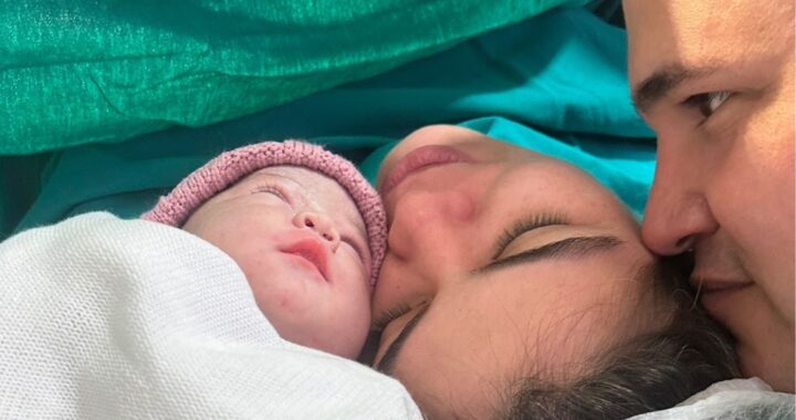 Nadia Portillo presentó oficialmente el rostro y el nombre de su bebé