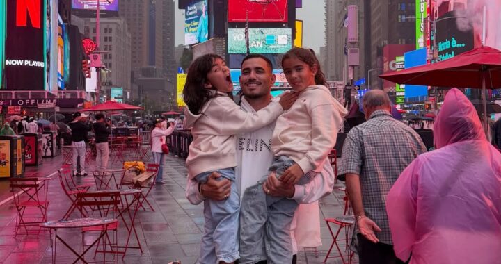 El tierno viaje de Tony Sanabria con sus hijas tras el Mundial