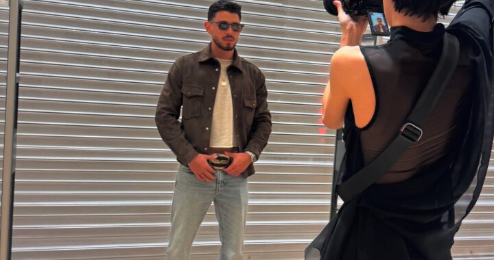Bruno Olitte sorprendió con un arriesgado look y apunta al modelaje