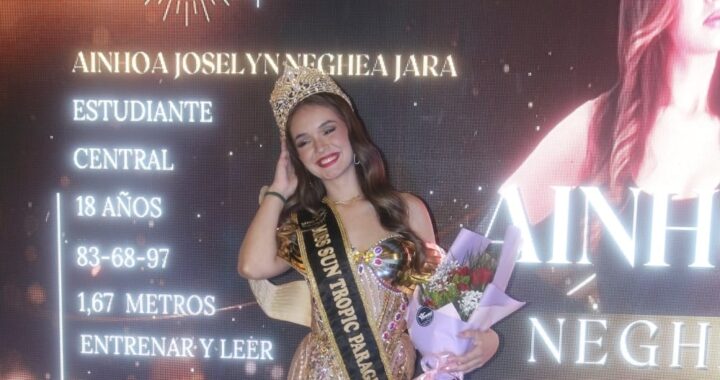 Ainhoa Neghea se consagra como Miss Sun Tropic en una noche de glamour y emociones