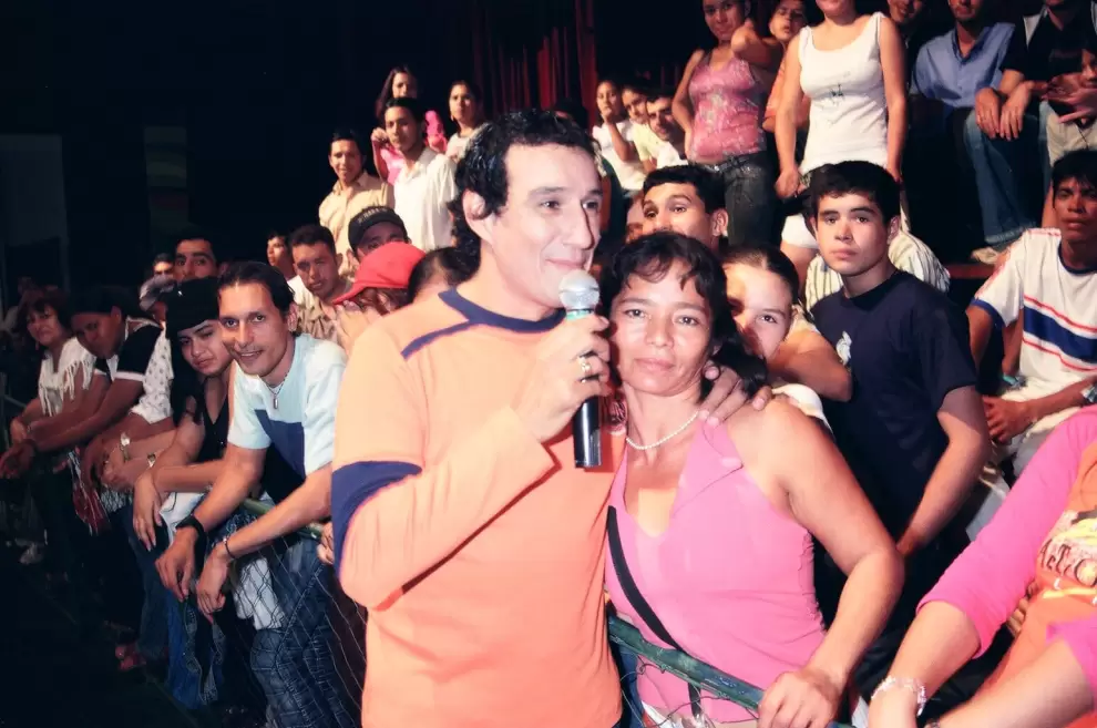 Gran respuesta del público en el festival para Hugo Javier