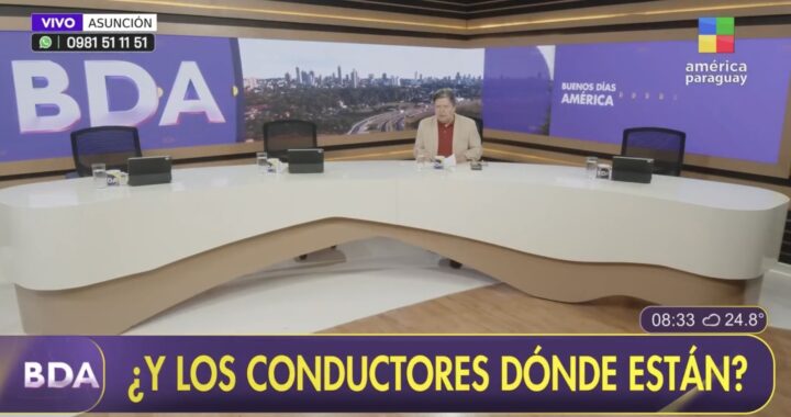 Euclides madrugó para salir solo al aire y sus compañeras lo cruzaron con celos e ironía